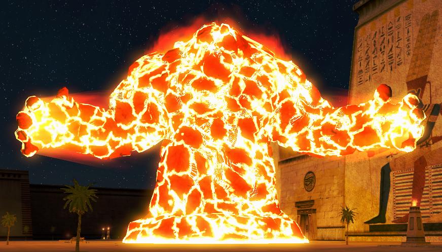 3 - Lávový golem